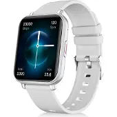 Niceboy Smartwatch WATCH 4 Artic, 1,78 Zoll AMOLED, Anruffunktion, IP67, silber
