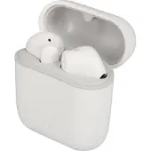 Akashi , Bluetooth 5.0 Kopfhörer mit Ladebox und 20 Std. Akkulaufzeit, Weiß