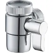 INF Umstellventil 3/4 für Waschtischmischer Silber