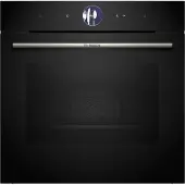Bosch Serie 8 HSG7261B1 Dampfbackofen mit Bedienring, Schwarz, 71 L