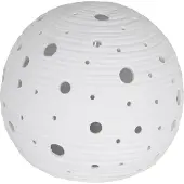 Anne Lighting Tischlampe Jazz – weiß – Keramik – 20 cm – E14-Fassung – 3110W