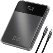 4smarts Slim, 20000 mAh, Lithium Polymer (LiPo), Adaptive Fast Charging, Quick Charge 3.0, 20 V, Grau
