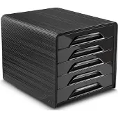 Cep Schubladenbox Smoove CLASSIC 5 Schübe schwarz