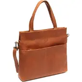 The Chesterfield Brand Leder Umhängetasche Schultertasche Rivington Crossbody Bag Cognac braun
