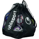 Uhlsport Logo Ballbeutel Schwarz,Grau Up To 12 Balls Schwarz,Grau Up To 12 Balls