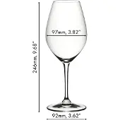 Riedel 6422/02-4 WINE FRIENDLY 002 - Rotweinglas 4er Set