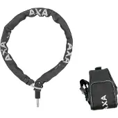 Axa Einsteckkette RLC 100 schwarz Länge 100cm, sw, inkl. Outdoortasche