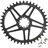 Wolf Tooth PowerTrac Elliptical SRAM 8-bolt Direct Mount Kettenblatt, Standard 45mm/Offset