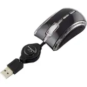 Esperanza EM109K, Beidhändig, Optisch, USB Typ-A, 800 DPI, Schwarz