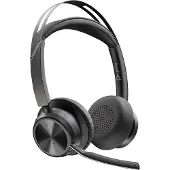 Poly VFOCUS2 USB-A Headset mit Ladestation, Kabellos, Büro/Callcenter, 20 - 20000 Hz, 176 g, Kopfhörer, Schwarz