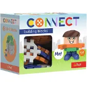 Trefl Connect, Bausteine, 4 Jahr(e), Zellulose, Kunststoff, 70 Stück(e), 126 g