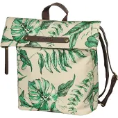Basil Ever-Green, Hinten, Fahrradtasche, Polyester, Beige, Grün, 14 l, 5 kg