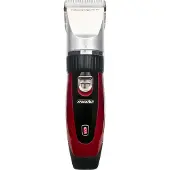 Mesko MS2847 Professionelle Haarschneider für Haustiere, Kabellos, Professionelle Schwarz/Rot