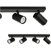 ITALUX Strahlerlampe Laconi SPL-2813-4B-BL