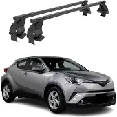 Menabo Dachträger Grundträger für Toyota C-HR mk2 2023-2025 Stahl Schwarz 2tlg