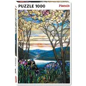 Piatnik Puzzle Magnolien und Schwertlilien 1000 Teile