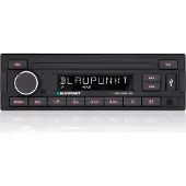 Blaupunkt Bologna 200 1 DIN Autoradio ohne CD Laufwerk mit USB, Zündlogik, Fix Panel und Roter Tastenbeleuchtung