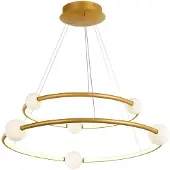 ITALUX PND-20112035-2A-GD Lozanna Pendelleuchte LED D870mm 86W/4600lm 3000K Antikbronze, Weiß