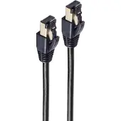Shiverpeaks BS08-41045, 3 m, Cat8, F/FTP (FFTP), RJ-45, RJ-45, Schwarz