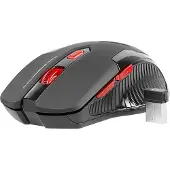 Tracer Airman, Optisch, RF Wireless, 2400 DPI, Schwarz, Rot