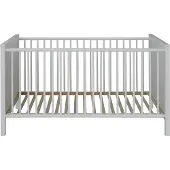 Ebuy24 Ory Kinderbett 70x140 cm, weiss.