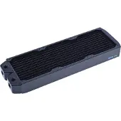 Alphacool NexXxoS XT45, Kühlkörper, Kupfer, Stahl, Schwarz, 124 mm, 400 mm, 46 mm