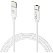 Prio Charge&Sync USB C zu Lightning Kabel Mfi 1m weiß