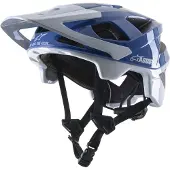 Alpinestars Vector Pro A1 Fahrradhelm (Gray/Blue,S (51-55))