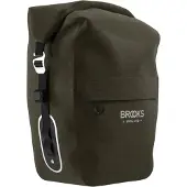 Brooks Scape, Hinten, Fahrradtasche, Aluminium, Nylon, Grün, 22 l, 9 kg