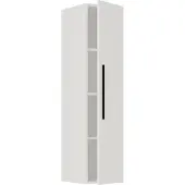 VCM Holzregal hängend | platzsparendes Regal | Maße: H.115x B. 30 x T. 30cm| Elegantes Regal hängend | Aufbewahrungsregal | Bücherregal | Wandboard - Arila XL Senkrecht