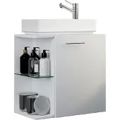 VCM 2-tlg Set | Waschplatz für Gäste WC | Gästebad | Waschtisch Toilette | Badezimmer Set – Hausa