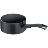Berndes Stieltopf 16 cm, Aluminium, recycelt, schwarz - b.green - Alu Recycled