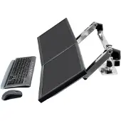 Ergotron LX Series 45-245-026, Klemme /Bolzen, 18,1 kg, 68,6 cm (27"), 100 x 100 mm, Höhenverstellung, Silber