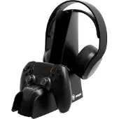 Snakebyte DUAL CHARGE & HEADSET STAND 5 - schwarz - Ladestation für PlayStation 5 DualSense Controller & Wireless Headsets