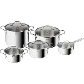 Tefal Intuition B864SA74, Kochset, Edelstahl, Edelstahl, Edelstahl, Edelstahl, Edelstahl