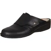 Finn Comfort Bequeme Pantolette Aussee, Damen, Schwarz, Leder, NEU - Damenschuhe Pantolette / Zehentrenner, Schwarz