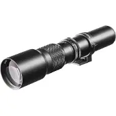 Walimex pro 500/8,0 Linsen Objektiv für verschiedene Kameras, DSLR-Objektiv für Vollformat und APSC, Teleobjektiv mit eingebauter Irisblende, hochwertiges Kameraobjektiv