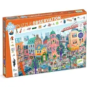 Djeco Wimmelpuzzle Stadt 200 Teile