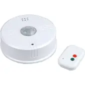 Unitec Elektro uniTEC 360 Grad Deckenalarm mit Fernbedienung weiß