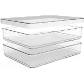 Rotho 2er Set Premium Dose Foodcenter 0,85 l LOFT, Farbe:Transparent / Weiß