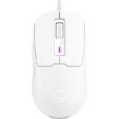 Lorgar MSA10 Gaming-Maus, kabelgebunden, ultraleicht, weiß