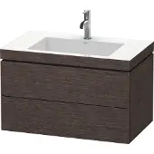 Duravit Waschtischunterbau L-CUBE WT Vero Air 500x800x480mm 1 HL eiche du