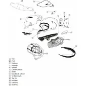 Arai Qv-p Helm-front Belüftung