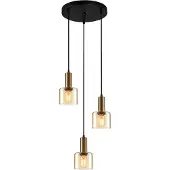 ITALUX SANTIA PND-65342-3A-BRO+AMB Hängelampe