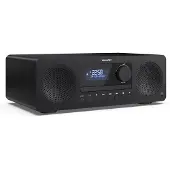 Sharp XL-B720D(BK), Heim-Audio-Mikrosystem, Schwarz, 1 Disks, 30 W, 2-Wege, DAB, DAB+, FM