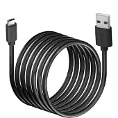 Motorola , USB / USB-C Kabel Schwarz 1m für Smartphones, Offizielles Produkt, Schwarz