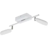 Eglo connect LED Deckenleuchte Palombare-C, Smart Home Deckenlampe weiß, Spots mit RGB und Lichtfarbe einstellbar (warm, neutral, kalt), dimmbar