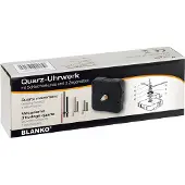 Orbit Electronic Geräuschloses Quarz-Uhrwerk 55x55x15mm schwarz für Wanduhren mit AA-Batterie
