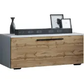 VCM TV Möbel | Lowboard | Fernsehschrank mit breiter Klapptür | Maße H. 39 x B. 95 x T. 40 cm | Fernseh Möbel – Arila S