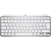 Logitech Master MX Keys Mini for Mac, Mini, Kabellos, Bluetooth, AZERTY, LED, Grau